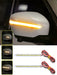 2 luces LED de señal de giro para espejo retrovisor secuencial, universales - Quierox - Tienda Online