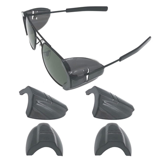 2 pares de protectores laterales para gafas de seguridad de fácil colocación - Quierox - Tienda Online