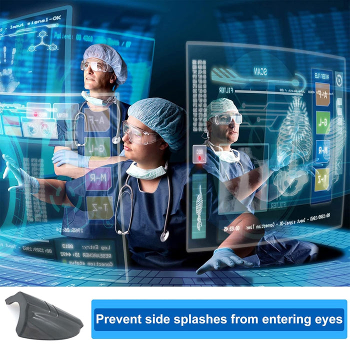 2 pares de protectores laterales para gafas de seguridad de fácil colocación - Quierox - Tienda Online