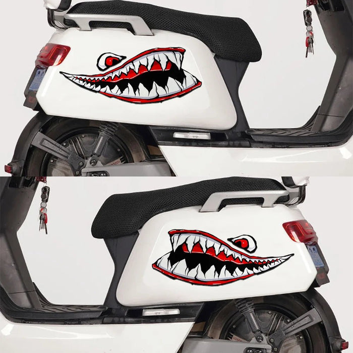 2 pegatinas para carenados laterales de tanque de motocicleta - Quierox - Tienda Online