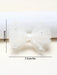 2 piezas Clips para el cabello de malla transparente blanca con perlas - Quierox - Tienda Online