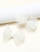 2 piezas Clips para el cabello de malla transparente blanca con perlas - Quierox - Tienda Online