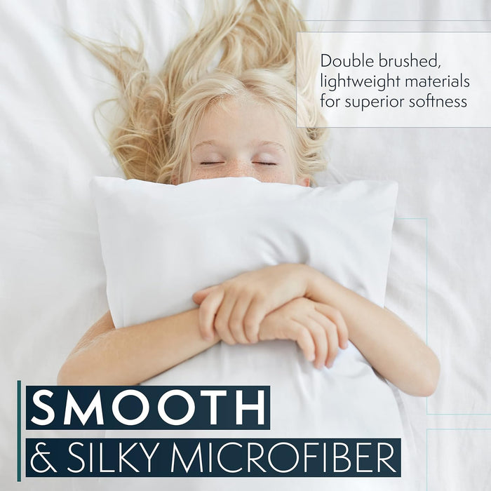 2 piezas con conjunto de fundas de almohada colección HC, 1500 hilos contados de calidad egipcia - Quierox - Tienda Online