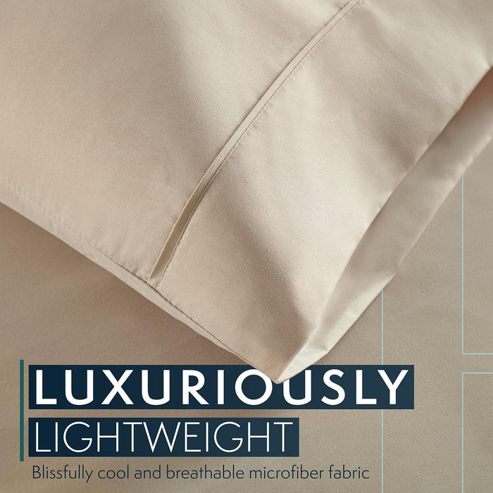 2 piezas con conjunto de fundas de almohada colección HC, 1500 hilos contados de calidad egipcia - Quierox - Tienda Online