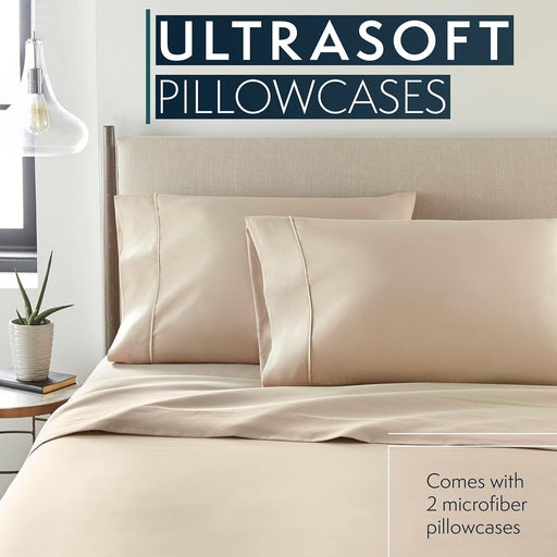 2 piezas con conjunto de fundas de almohada colección HC, 1500 hilos contados de calidad egipcia - Quierox - Tienda Online