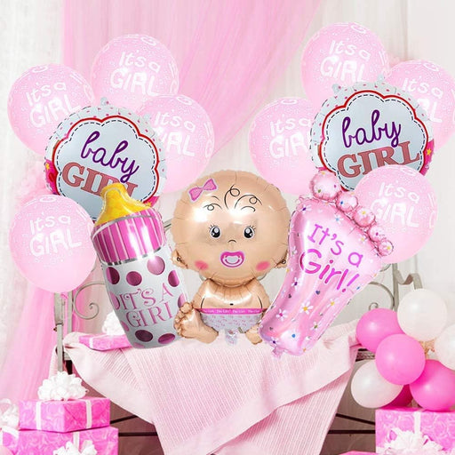 2 piezas de decoración de baby shower para niña - Quierox - Tienda Online