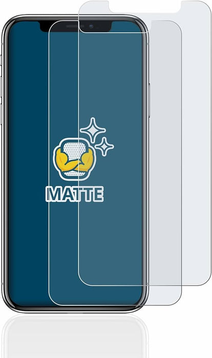 2 Piezas de Protectores de Pantalla Mate para iPhone 11 Pro Max Antihuellas e Antireflejo - Quierox - Tienda Online