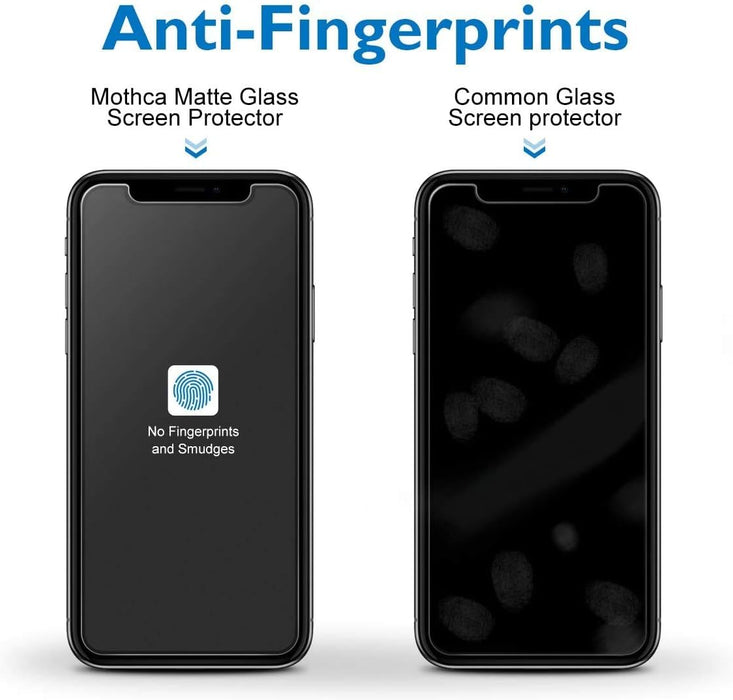 2 Piezas de Protectores de Pantalla Mate para iPhone 11 Pro Max Antihuellas e Antireflejo - Quierox - Tienda Online