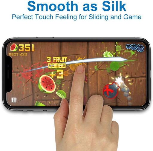 2 Piezas de Protectores de Pantalla Mate para iPhone 11 Pro Max Antihuellas e Antireflejo - Quierox - Tienda Online