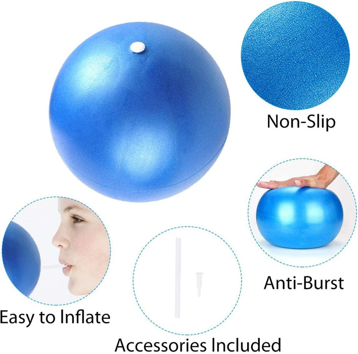 2 Piezas mini Pelotas de Ejercicios para Pilates y Yoga - Quierox - Tienda Online