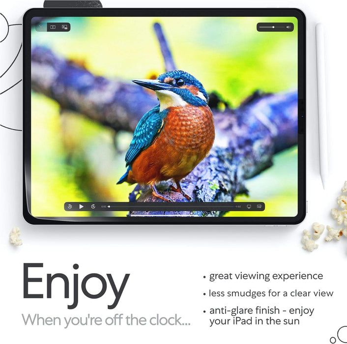 2 piezas Paperlike para iPad Pro de 12,9 pulgadas - Protector de pantalla mate para dibujar - Quierox - Tienda Online