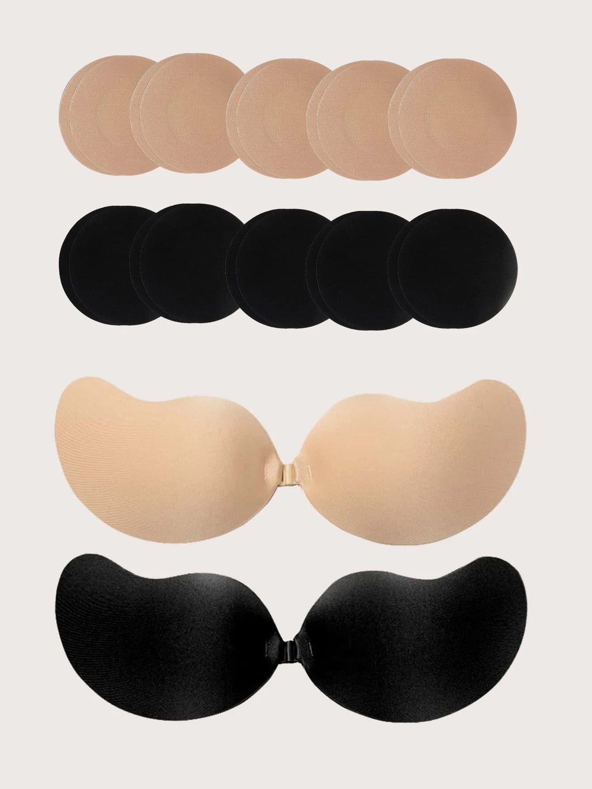 Sujetador Invisible Sujetador Adhesivo Push Up Sin Tirantes