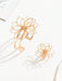 2 piezas/Set Brazalete de alambre con floral y Juego de anillo, Joyería de moda - Quierox - Tienda Online