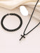 2 piezas/set de joyas de accesorio con collar, pulsera - Quierox - Tienda Online
