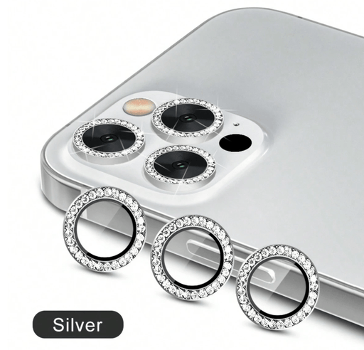 2 protector de cámara brillante con purpurina para iphone 13/13mini - Quierox - Tienda Online