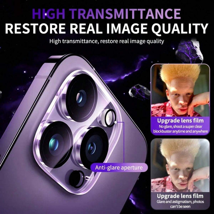 2 Protectores de lente de cámara de cobertura completa, para iphone 14 Pro Max - Quierox - Tienda Online