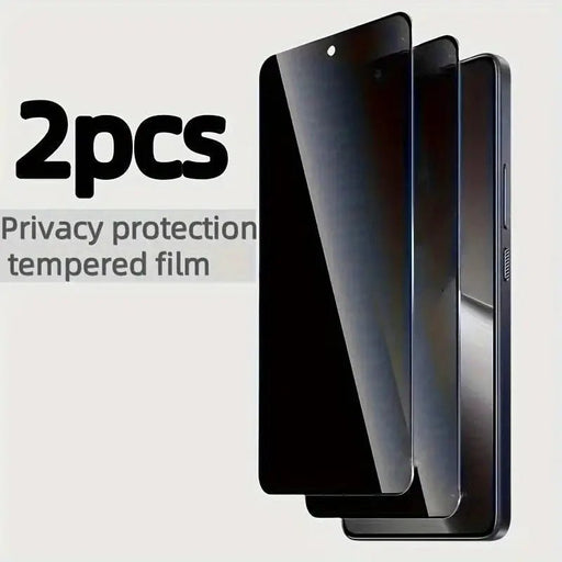 2 protectores de pantalla de vidrio templa Película protectora antirrobo y antiespía - Quierox - Tienda Online