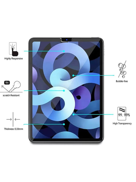 2 protectores de pantalla de vidrio templado HD compatibles con iPad - Quierox - Tienda Online