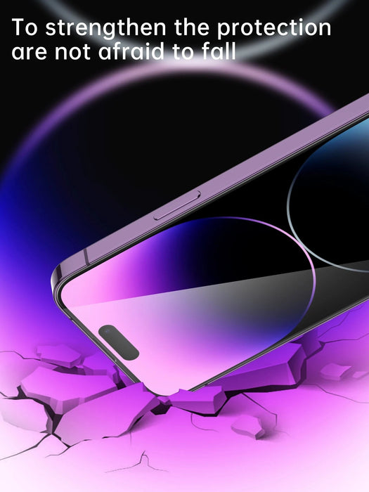 2 protectores de pantalla HD anticaídas de película templada para iPhone 14 Plus - Quierox - Tienda Online