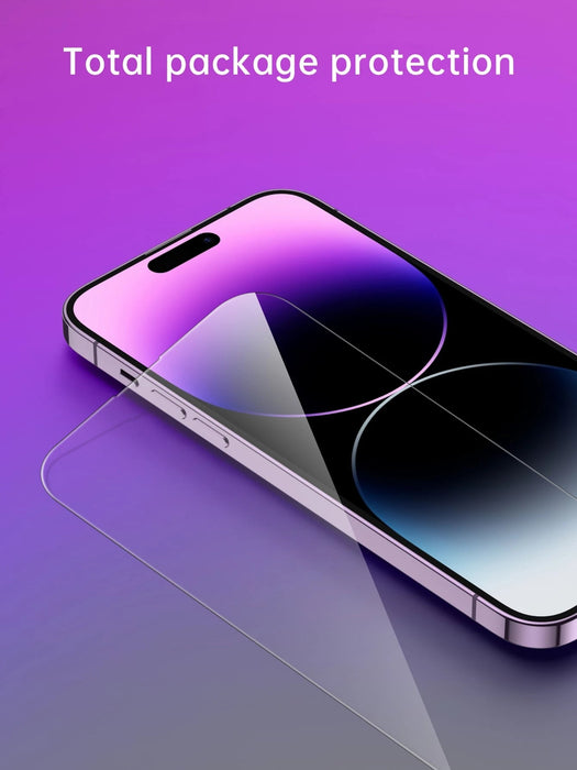 2 protectores de pantalla HD anticaídas de película templada para iPhone 14 Plus - Quierox - Tienda Online