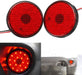 2 reflectores LED de parachoques trasero con lente roja, luz de freno trasera compatible con Toyota Sequoia Highlander - Quierox - Tienda Online