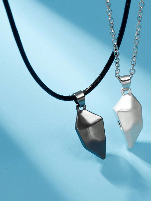 2 set Collar Magnético En Forma De Corazón Con Imán Para Pareja - Quierox - Tienda Online