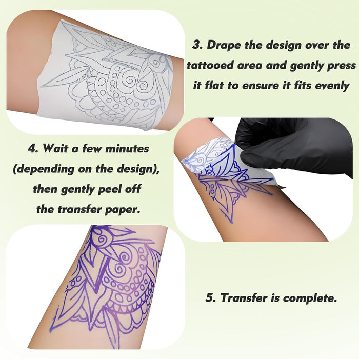 2 unidades de gel para plantillas, crema de transferencia para tatuajes - Quierox - Tienda Online