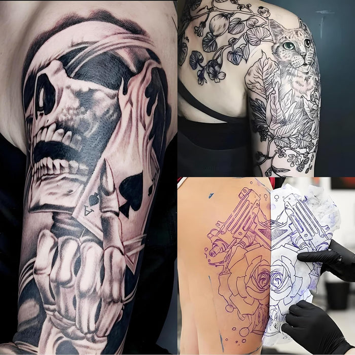 2 unidades de gel para plantillas, crema de transferencia para tatuajes - Quierox - Tienda Online