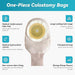 20 bolsas de colostomía, suministros de ostomía de una pieza, bolsas drenables - Quierox - Tienda Online