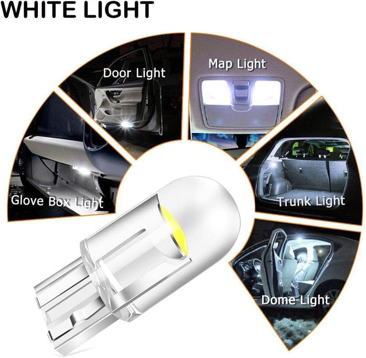 20 bombillas de cuña T10 para luces de marcador lateral de coche - Quierox - Tienda Online