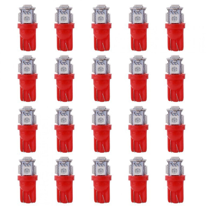 20 bombillas LED T10 multiusos 168 194 2825 12 V luz para interior de coche - Quierox - Tienda Online