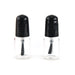 20 botellas vacías de esmalte de uñas de 0.1 fl oz con tapa de cepillo, recipiente de botella de vidrio transparente - Quierox - Tienda Online