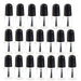 20 botellas vacías de esmalte de uñas de 0.1 fl oz con tapa de cepillo, recipiente de botella de vidrio transparente - Quierox - Tienda Online