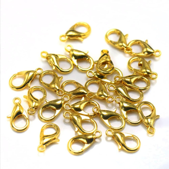 20 cierres de pinza de langosta, llaveros de aleación, clips divididos para llavero - Quierox - Tienda Online