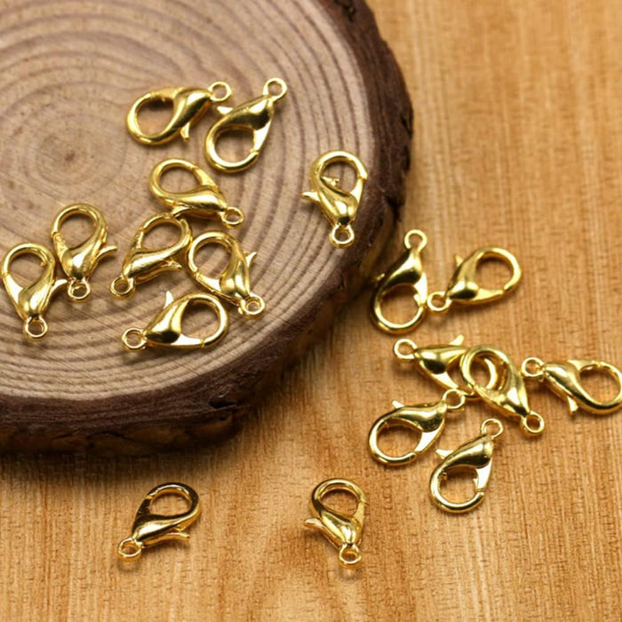 20 cierres de pinza de langosta, llaveros de aleación, clips divididos para llavero - Quierox - Tienda Online