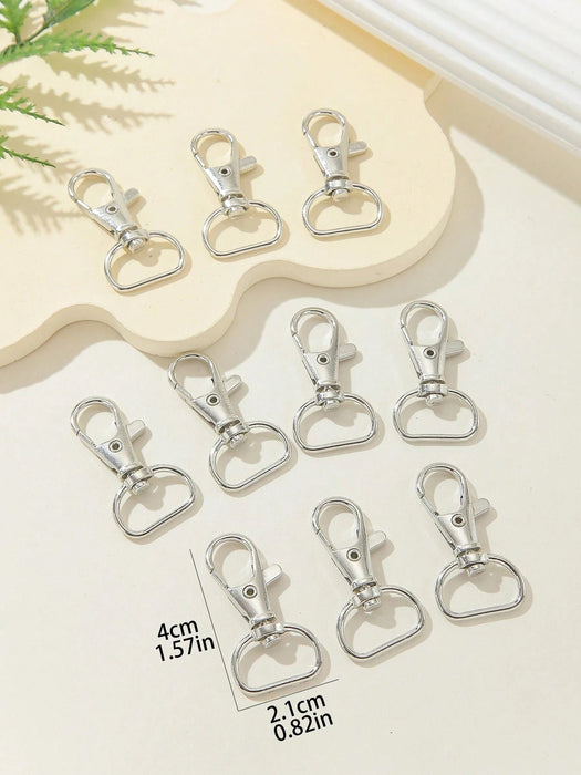20 Pcs Gancho De Llavero De Metal Clásico Multifuncional Para La Elaboración De Llavero - Quierox - Tienda Online