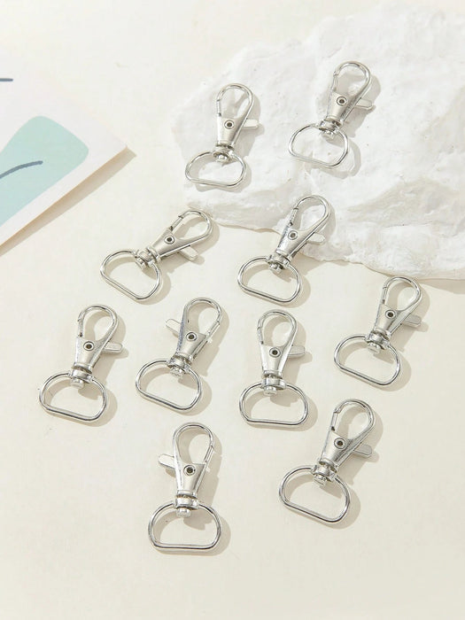 20 Pcs Gancho De Llavero De Metal Clásico Multifuncional Para La Elaboración De Llavero - Quierox - Tienda Online