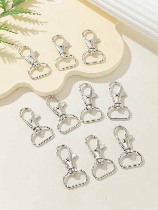 20 Pcs Gancho De Llavero De Metal Clásico Multifuncional Para La Elaboración De Llavero - Quierox - Tienda Online