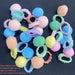 20 piezas Coleteros con Bolas de Caramelo de Colores Aleatorios para el Cabello - Quierox - Tienda Online
