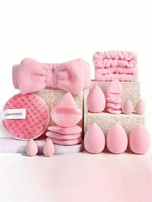 20 piezas Juego de esponjas de maquillaje - Quierox - Tienda Online