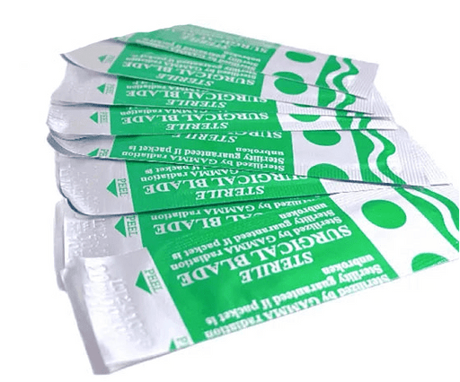 20 unids bisturí quirúrgico cuchillas esterilizadas hoja quirúrgica 11 - Quierox - Tienda Online