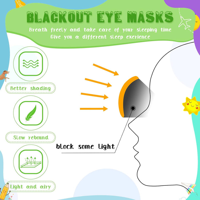 200 antifaz para dormir, vendas para siestas - Quierox - Tienda Online