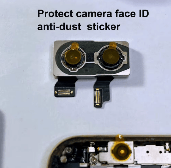 200 pegatinas protectoras antipolvo con matriz de puntos infrarrojos para cámara frontal - Quierox - Tienda Online