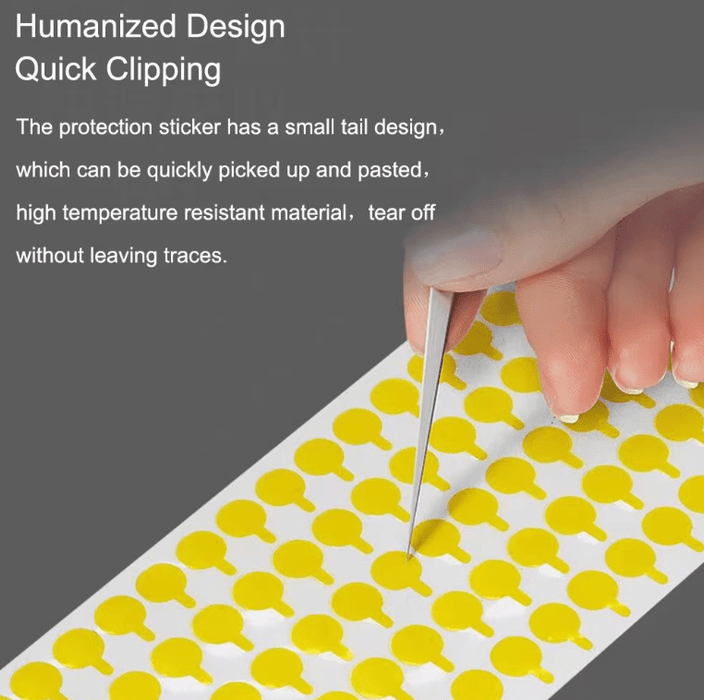 200 pegatinas protectoras antipolvo con matriz de puntos infrarrojos para cámara frontal - Quierox - Tienda Online