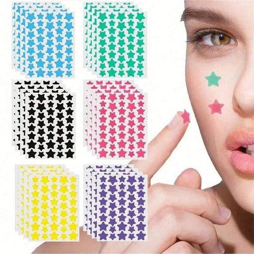 200 piezas/5 piezas por paquete, por paquete Pegatinas de estrellas - Quierox - Tienda Online