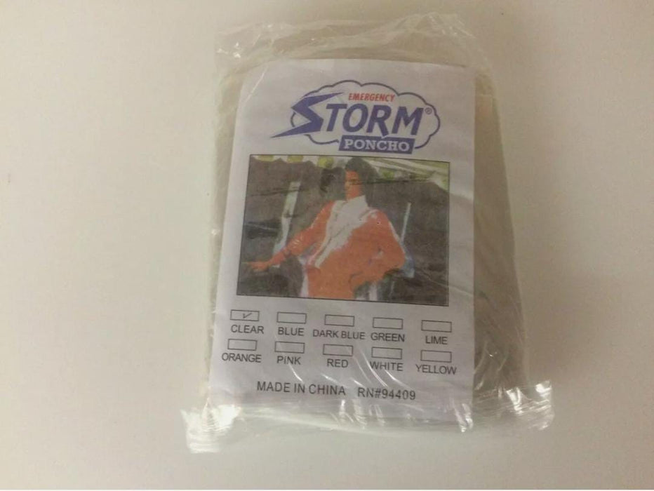 200 Ponchos de lluvia con capucha de emergencia, bata de protección desechable - Quierox - Tienda Online
