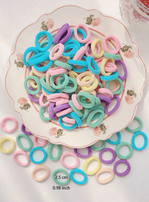 200 unidades de gomas elásticas para el pelo - Quierox - Tienda Online