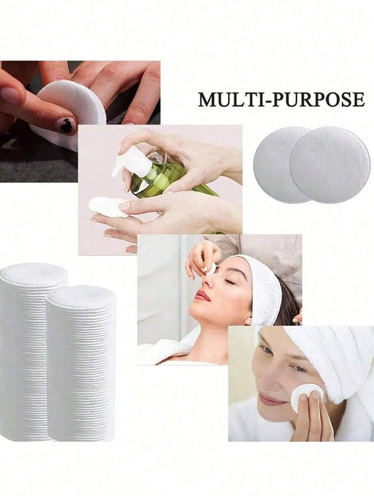 200pcs Discos desmaquillantes redondos reutilizables - Quierox - Tienda Online