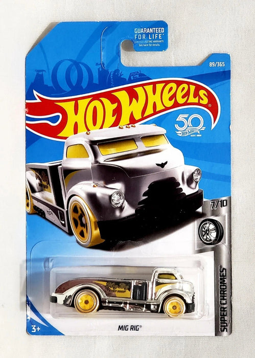 2018 HOT WHEELS - MIG RIG 89/365 - SUPER CHROMES 7/10 - Quierox - Tienda Online