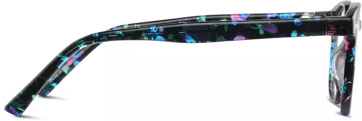 Zenni Gafas redondas de medianoche #208439